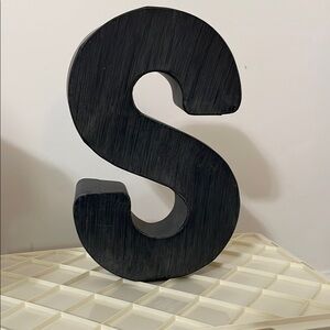 Stylish Letter S Decor